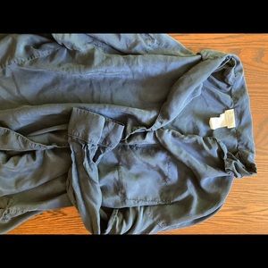 100% silk vintage la senza pajama pant set